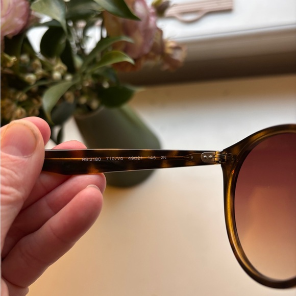 Ray-Ban Sunglasses Tortoise Womens  RB2180 - Picture 2 of 6